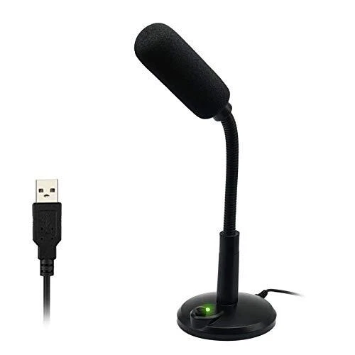 USB Computer Microphone,PC Microphone Plug & Play Home Studio Microphone for