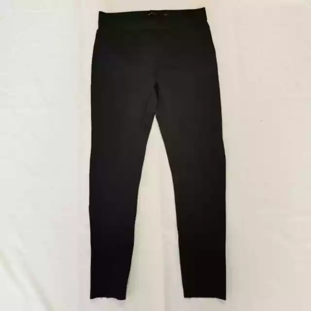 J Brand Women's Black Quinn Scuba Cropped Legging Pants Sz S