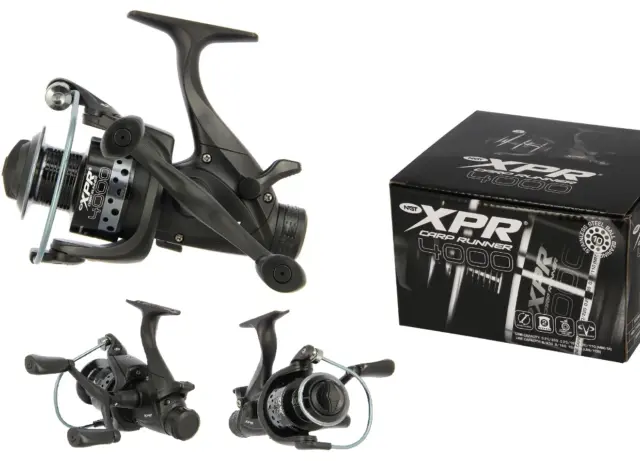 Ngt Xpr 4000 Carp Fishing Deluxe Bait Runner Reel 10Bb Twin Handle