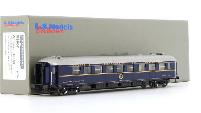 Ls Models PI99104 Buffet BAR  Wr Breda Livrée Bleu Ciwl sans Armes