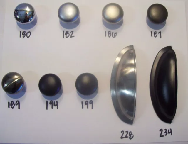 Knobs Cabinet Kitchen Bathroom Drawer Pulls Chrome Nickel Amerock Solid Brass