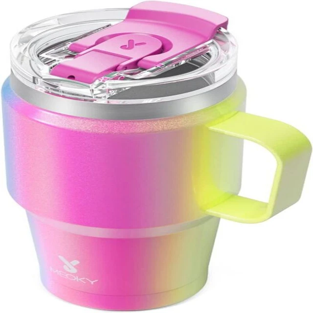 Meoky 24oz Travel Mug, Triple Insulated Stainless Steel Tumbler with Carnival