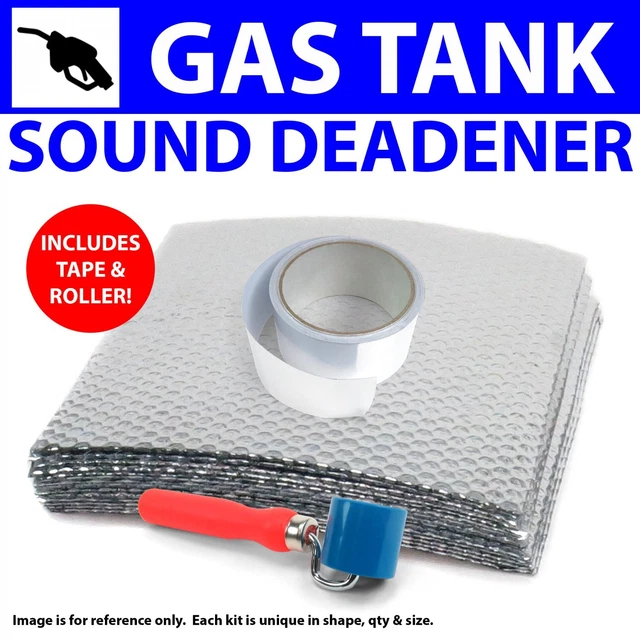 Heat & Sound Deadener Chrysler New Yorker 49 - 54 Gastank + Tape, Roller 9042Cm2