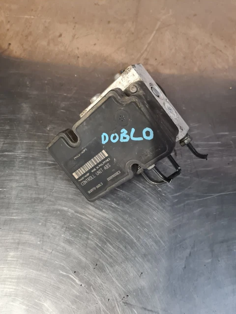 2001-10 Fiat Doblo MK1 ABS Pumpe Modul 10.0970-1601.3 51725050