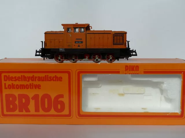 H0 Piko DR BR 106 256-1 bzw. V60 Diesellok Rangierlok analog DC in OVP