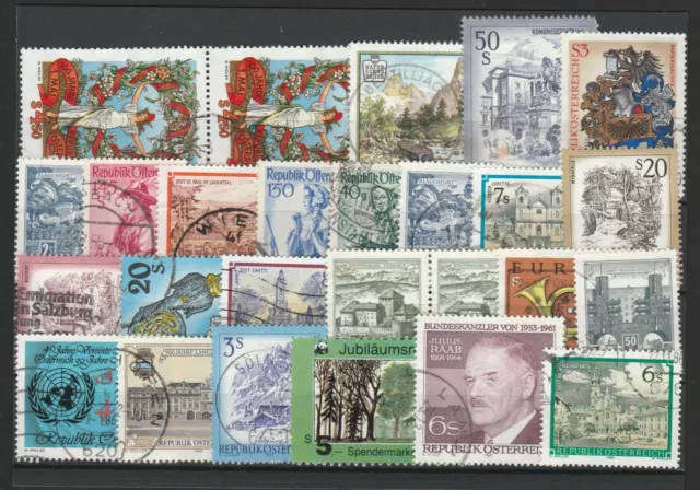 AUSTRIA Selection Used Stamps Lot Collection 16865