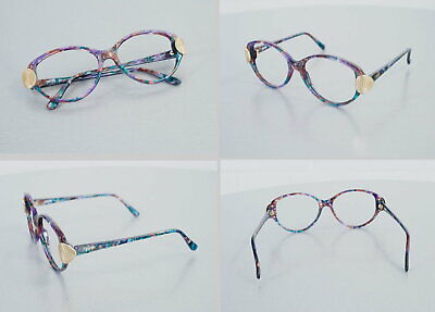 PARAH lunettes pince coloré violet vert marron Lis soleil lunettes Vintage 50er 60er 