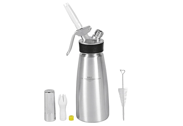 iSi Cream Maker Isi Sahnesyphon Stainless Steel Cream Pro Whip 16.9oz