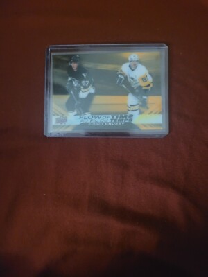 2022-23 UD TIM Hortons Flow Of Time Sidney Crosby Hologram Insert Card # Nt-1 EUR 12,58 
