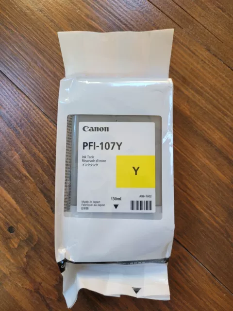 Original Canon PFI-107Y Tinte gelb Standardkapazität 130ml 1er-Pack, 6708B001AA