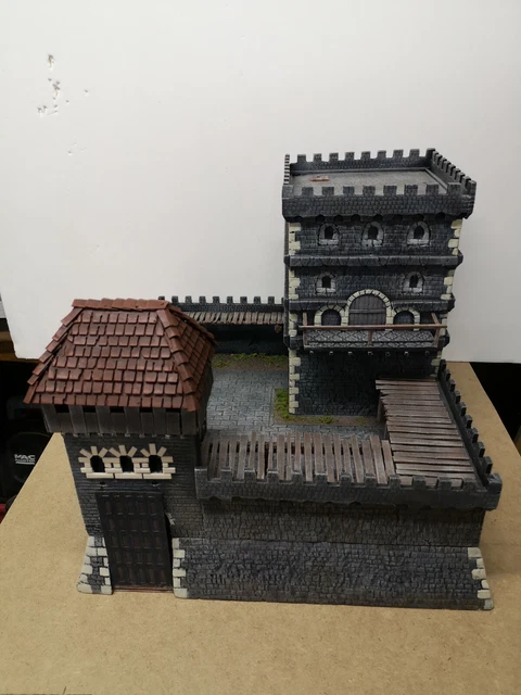 Décor Château Pour Jeux De Figurines - 25mm 28mm - Warhammer AOS SAGA D&D - Neuf