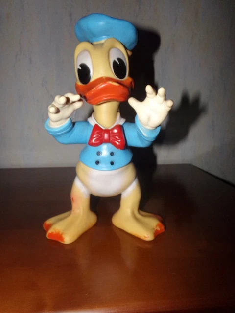 Jouet ancien Peluche Bambi vintage paille collection disney