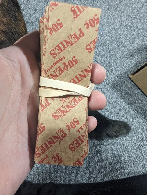 paper penny wrappers printed in USA set of 50