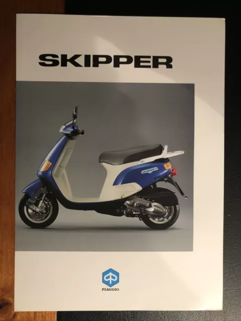 Genuine PIAGGIO SKIPPER Motorcycle Range Sales Brochure (161)