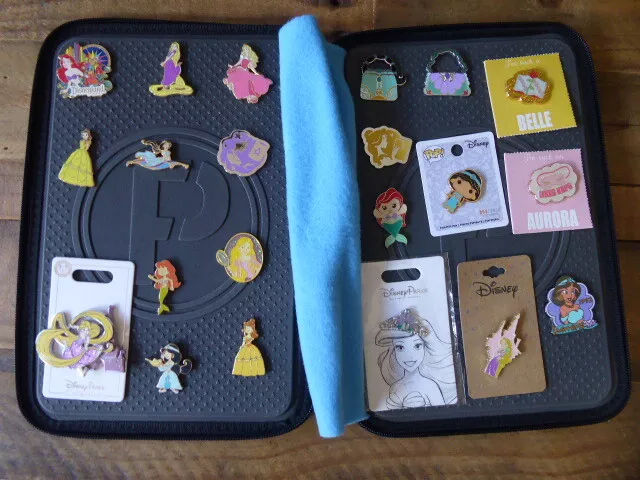 Disney Intercambio Broches Princesas Lote De 21 IN Pinfolio Gopinpro