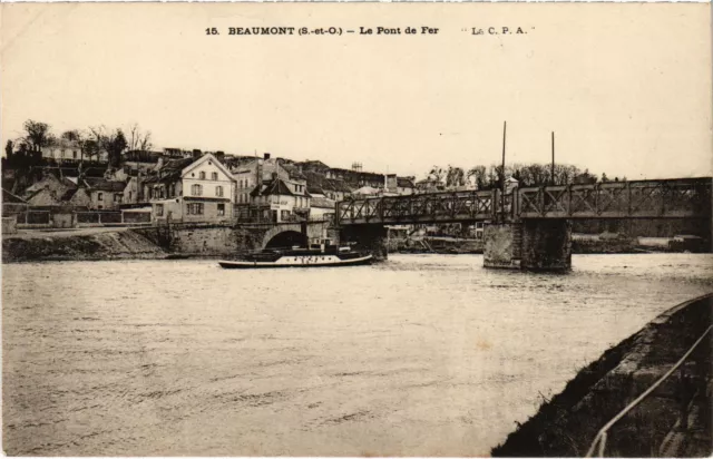 CPA Beaumont Le Pont de Fer FRANCE (1307707)