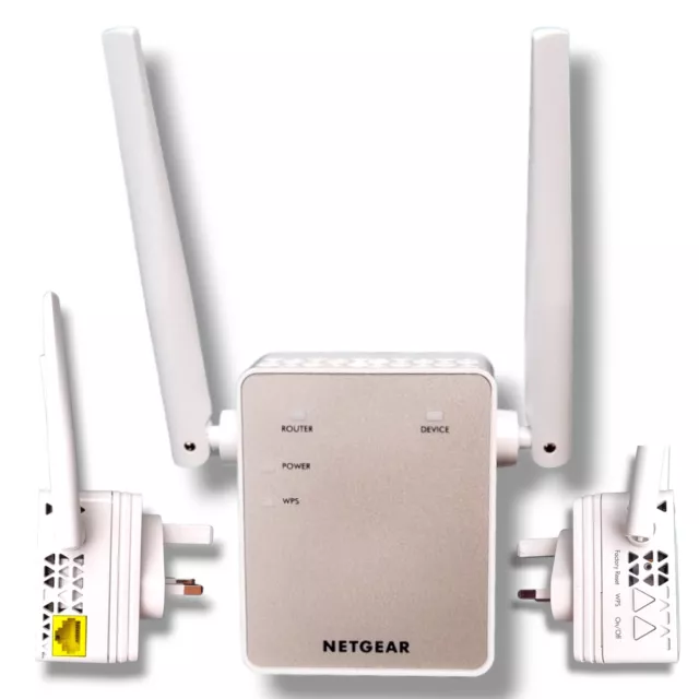 NETGEAR EX6120 WIFI Range Extender 1200 Mbps Dual Band Wifi Signal Booster  NEW EUR 23,26 - PicClick IT