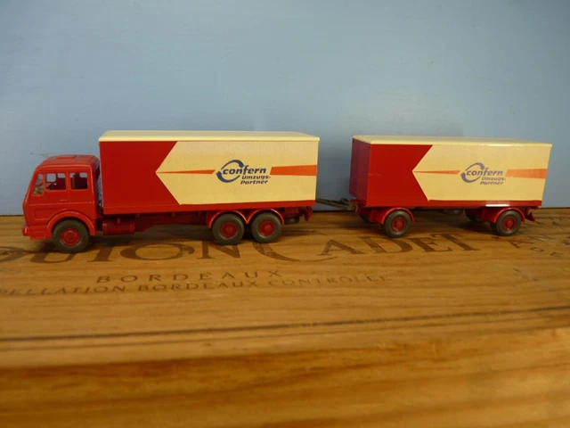 CAMION SEMI REMORQUE citerne caisse HUMMER train électrique HO 1/87 EUR