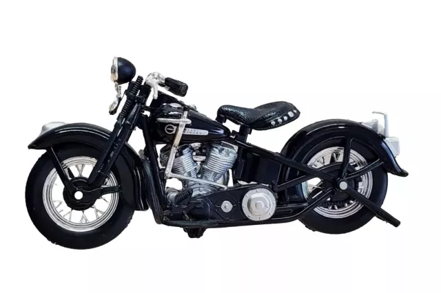 Maisto Harley Davidson FL Panhead 1:18 Black Model Motorcycle