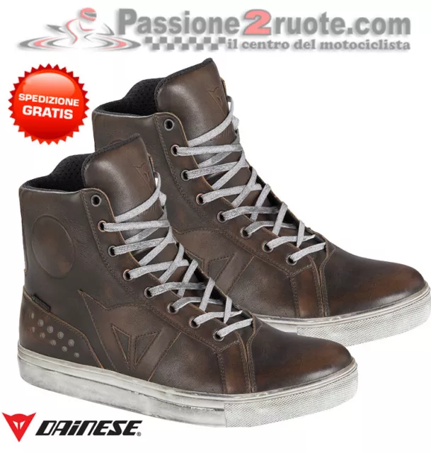 Chaussures Moto Dainese Street Bascule Wp Marron 43 Dark Brown Chaussures