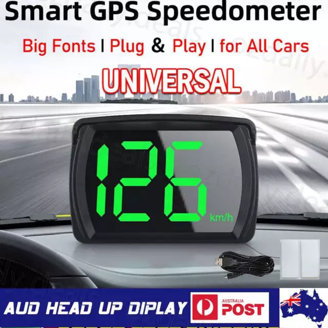 GPS HUD DIGITAL speedometer Automobile Speedometer Head Up Display E-Dog  $18.90 - PicClick AU