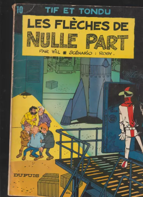 TIF ET TONDU N°10    Les flèches de nulle part    1975