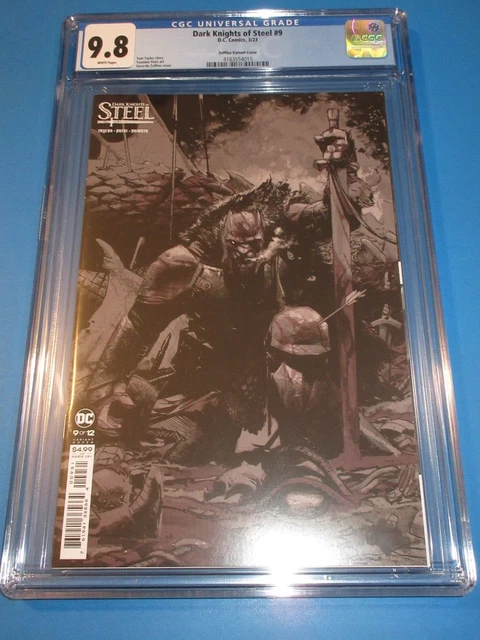 Dark Knights of Steel #9 Zaffino Variant CGC 9.8 NM/M Gorgeous Gem Wow