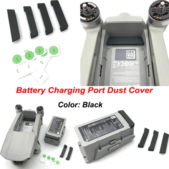batterie Cache-poussière Protecteur court-circuit pour DJI Mavic Air 2 Drone