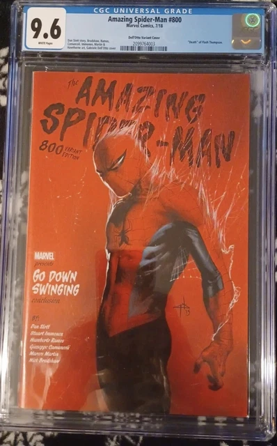 AMAZING SPIDER-MAN #800 CGC DELL'OTTO 1:25 Incentive VARIANT Del Otto ~ Key