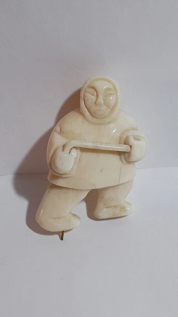 Vintage Soviet Toy Copy Figure Chukcha Collection 43 grams Good condition