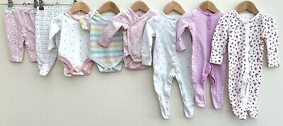 Baby Girls Bundle Of Clothing Age 0-3 Months Elmer Tu H&M