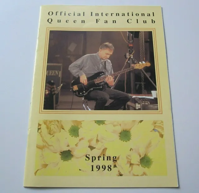 Queen Fan Club Magazine Spring 1998 Issue (Ex)
