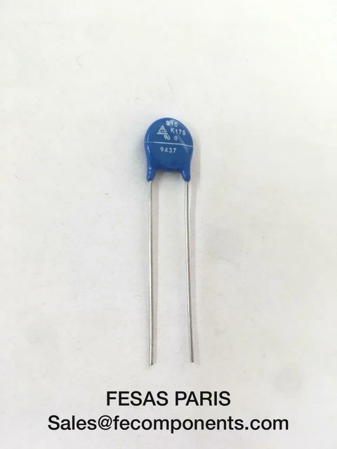 EPCOS B72210S171K101 Varistoren 175VAC 10% (Packung mit 500 Stück)