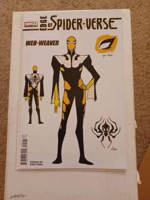 Edge Of Spider-Verse (#6) Anka Design Var [1:10] Retailer Incentive Web-Weaver 2