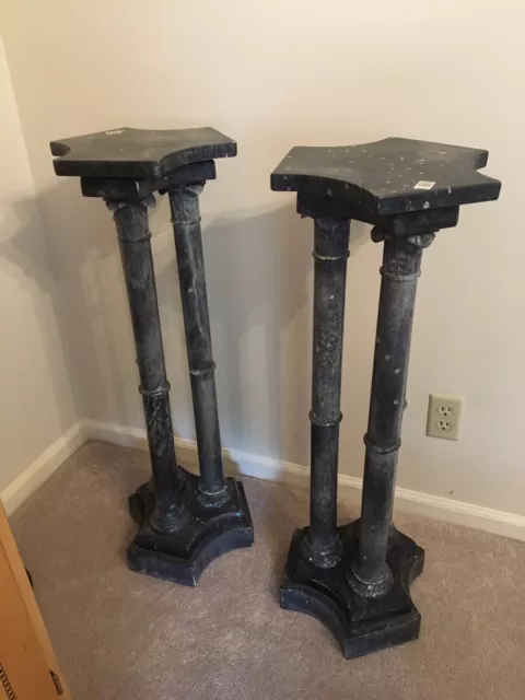 Corinthian Marble Pedestal Columns