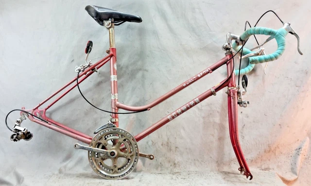 74' SCHWINN WORLD Sport Bike Frame Set Small 50cm Lugged Steel