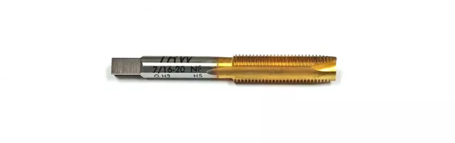 7/16-20 3 Flute HSS GH3 Spiral Point Plug Tap TiN Coated MF125218177