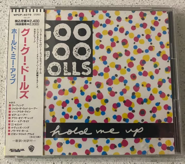 Goo Goo Dolls  – Hold Me Up (CD) JAPAN OBI WPCP-4079 RARE Promo !!!