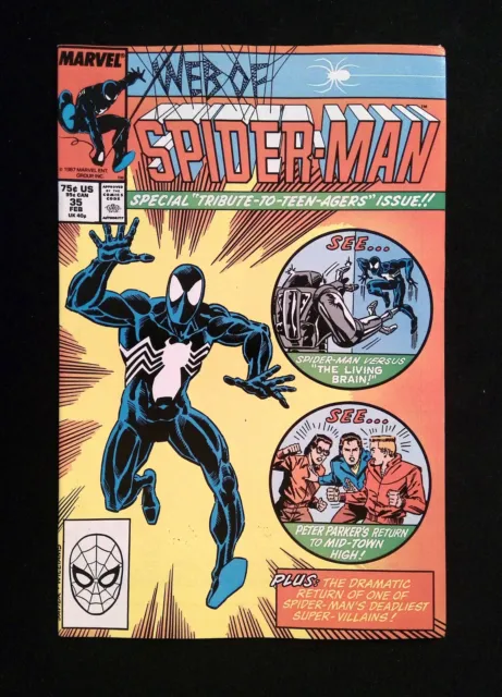Web Of Spider-Man #35  Marvel Comics 1988 VF/NM