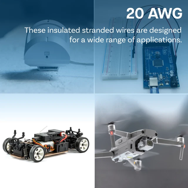 Cavo Di Silicone Calibro, 5 Metri 20AWG / 22AWG / 24AWG - Foto 9