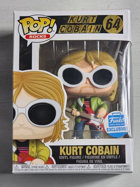 Funko Pop! Kurt Cobain – Exclusive Funko Shop – Vinyl – N°64