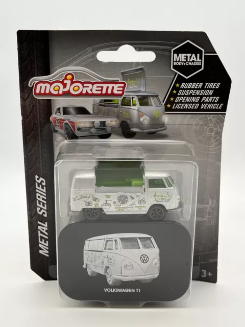 Majorette Volkswagen T1 Bulli Bus Metal Series VW Auto NEU OVP