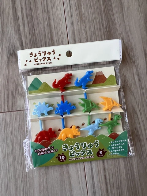 Dinosaur Picks 10pcs　Food Pick