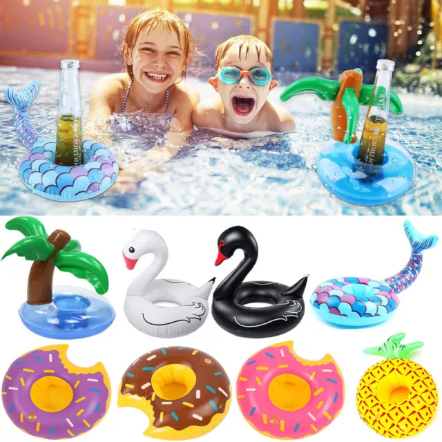 Floats Swimming Pool Float Inflatable Cup Coasters Inflatable Drink Holders