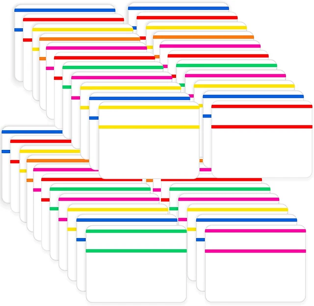 2 Inch Sticky Tabs Adhesive Flag Tabs Index Tabs Writable and Repositionable Fil
