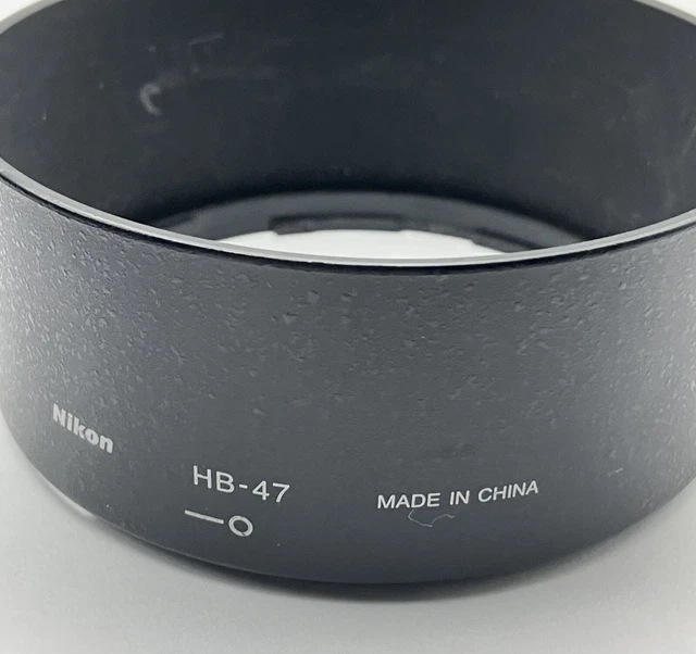Genuine Nikon HB-47 Lens Hood for AF-S Nikkor 50mm f/1.4 AF-S 50mm f/1.8