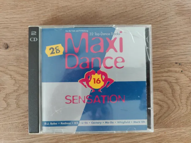Maxi Dance Sensation 16 | 2 CD - mit D.J. Bobo, Rednex, K2, U 96, Centory, u.a