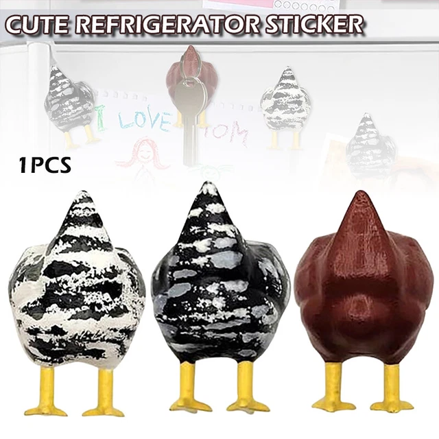 Chicken Butt Fridge Magnet Magnetic Sticker Refrigerator Home Ornament Decor -g