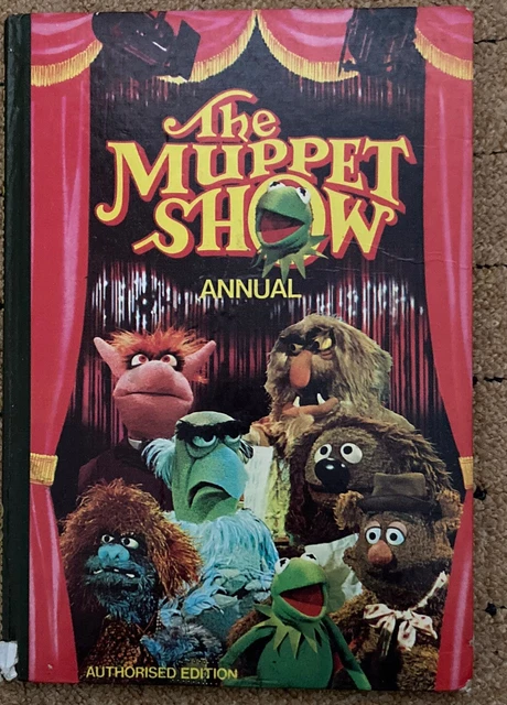 Muppet P THE MUPPET SHOW ANNUAL - 1977-RETRO/70S/ACCEPTABLE CONDITION/unclipped ...