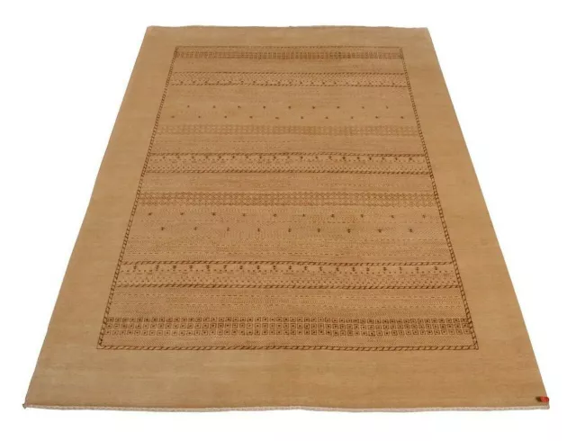 Loribaft Fein 247x174 CM Moderne Noué à la Main Tapis D'Orient Laine Beige Neuf